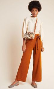 Linette Cropped Knit Pants *no belt*