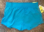 Teal Running Shorts