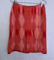 4/$25 Valerie stevens size 6 silk skirt 76