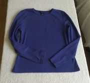 Vintage Purple Long Sleeve Top - Sz Medium