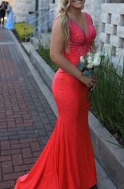 Coral Prom Dress