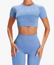 Two Piece Workout Outfit Set