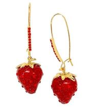 | Strawberry Drop Earrings