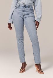 90s Slim Straight Ultra High Rise Jeans