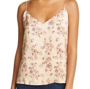 L'AGENCE Silk Camisole Tank Top Size Small Floral Print