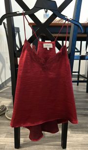 Boutique Silk Lacey Tank