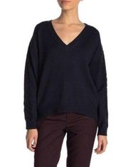 14th & Union Lace Trim V-Neck Pullover Sweater