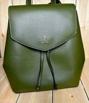 Kate Spade Lizzie Saffiano Leather Medium Flap Backpack