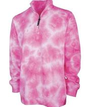 Charles River Pink Tie Dye Pullover. Size small. NWT.