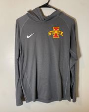 Nike Iowa State  Pullover Thin Grey Hoodie