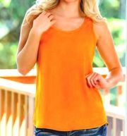 NWT Active USA Orange Tank Top (L)