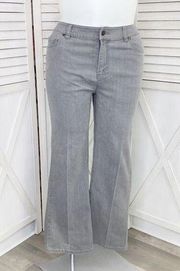 Christopher & Banks Bootcut Jeans Gray 10 Short