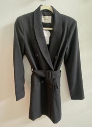 NWT  ASOS Black Blazer Dress