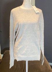 Women’s Goodfellow & Co Long Sleeve Sweater Round Neck Textured Size L NWT