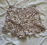 Floral Envelope Shorts