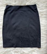 Old Navy thick knit elasticized-waist pencil skirt