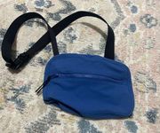 Outdoor voices blue Fanny pack bag