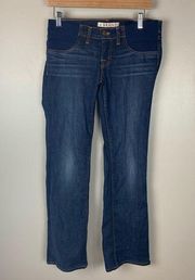 J brand Mama J Bootcut Maternity Jeans under belly size 27 dark vintage wash