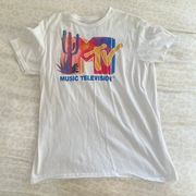 MTV Logo Retro T-Shirt Music Television