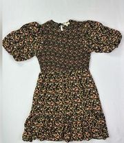 Melloday bubble sleeve floral dress size L