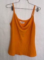 4/$25 sweet wanderer orange tank top medium