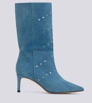 IRO PARIS Milow Studded Suede Slouch Boots