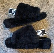 UGG Fluffy Sandal Slides