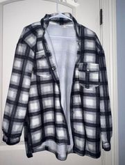 Oversized Fleece Flannel