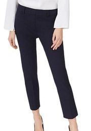 Textured Pants Navy Blue