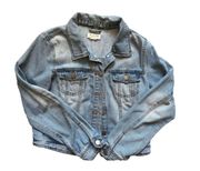 Denim Collection Women's Medium Wash Jean Jacket Size Large