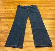 J Brand Straight Cut Stretch Dark Jeans Womens size 27”