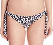 Vince Camuto Bikini Bottom Animal Print Side Tie