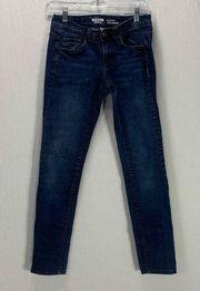 Mossimo Suppy Co Slim Skinny Low Rise Dark Wash Jeans Size 5 Jr