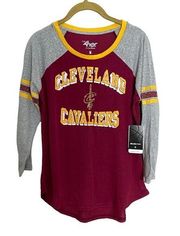NBA Cleveland Cavaliers NWT Baseball T Shirt Medium