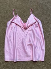 pink slip shirt