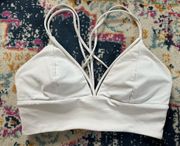 Lululemon white sports bra size 8 women’s