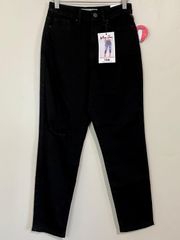 Women’s Dream Authentic Denim Distressed Skinny Jean Black Size 26 NWT