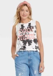 Grayson Threads Women's Cool Mom Graphic Tank Top Tie Dye