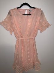 Clad and Cloth Pink Dress