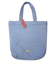 NWT Simply Southern Quilted Tote Bag Purse in Iris Blue