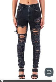 Carmar Alexander Danburite Ripped Grey Jean