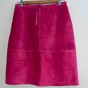 Vintage Leather Skirt