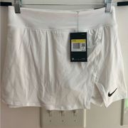 Nike NWT  White Tennis Skirt - Slim Fit Size Small!