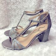 Nina sparkling high heels