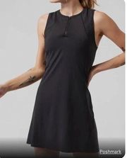 ATHLETA Black ACE  tennis dress Size small Athleisure