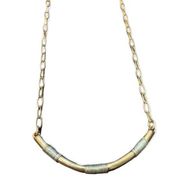 Robert Lee Morris Soho Wire Wrap Smile Pendant Necklace