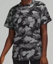 All Yours speckled gray camo tee