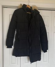 Black Puffer Coat