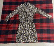 Paris Size 1 hearts Printed long sleeve Dress