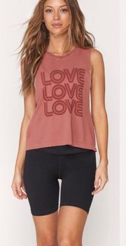 Active Flow Love Tank New Rust Size M/L